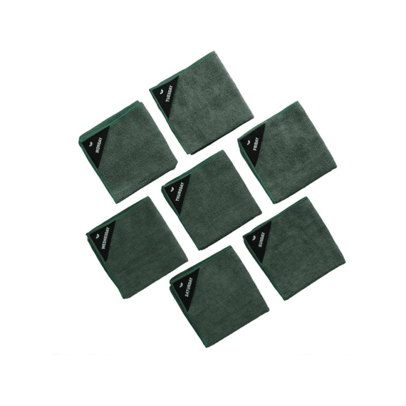 Klud Vaatdoek Oily Groen 7stuks