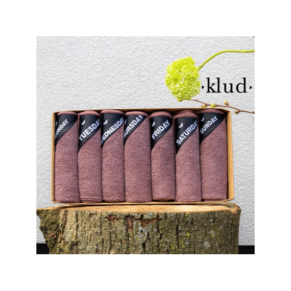 Klud Vaatdoetk Mauve 7stuks