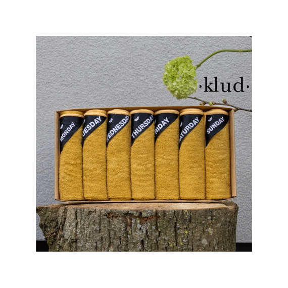 Klud Vaatdoek Curry Geel 7stuks