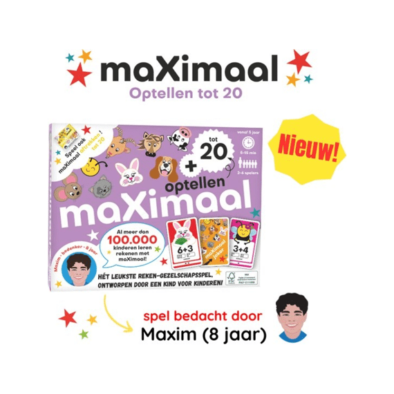 Maximaal Optellen Tot 20 Spel