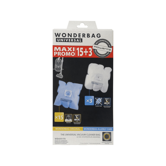 Rowenta Wonderbaf Stofzuigzakken 15+3