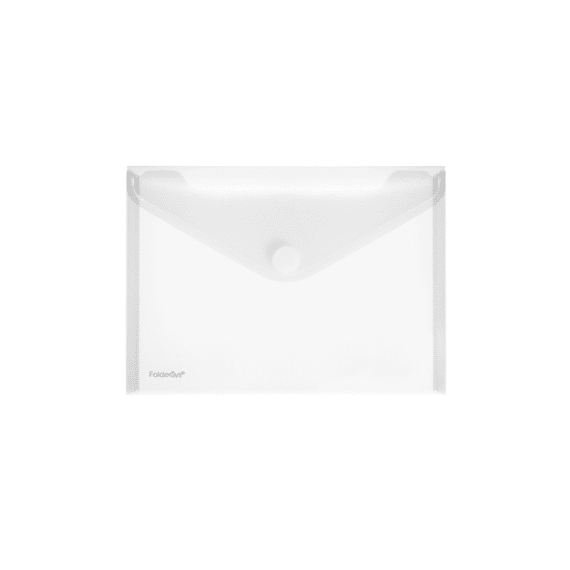 Foldersys Met Velcro Sluiting A5 Transparant
