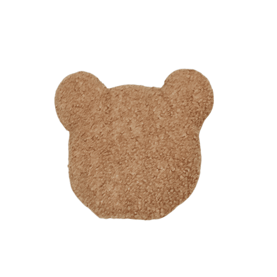 Vis Ta Vie Kussen Beer Tedolino Taupe 35cm