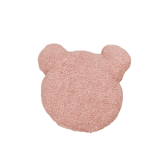Vis Ta Vie Kussen Beer Tedolino Dusty Rose 35cm