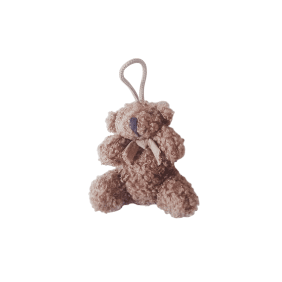 Vis Ta Vie Beer Sam Hangertje Tedolino Taupe 8cm