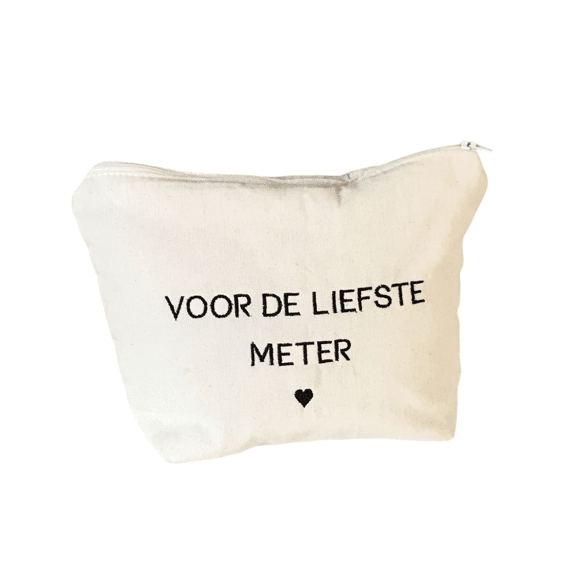 Vis Ta Vie Tasje Tetra Ivory Medium Voor De Liefste Meter 19x18cm