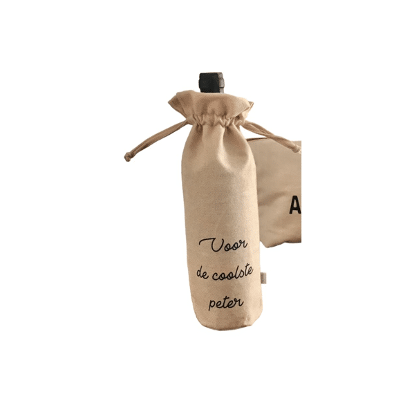 Vis Ta Vie Wijnfleszakje Tetra Ivory Voor De Coolste Peter 38x15x10cm