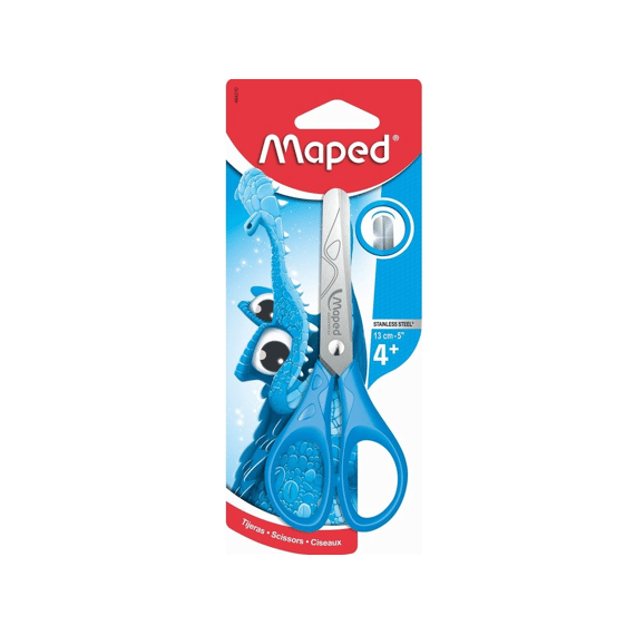 Maped Schaar 13 Cm Rechtshandig - Symmetrisch Blauw