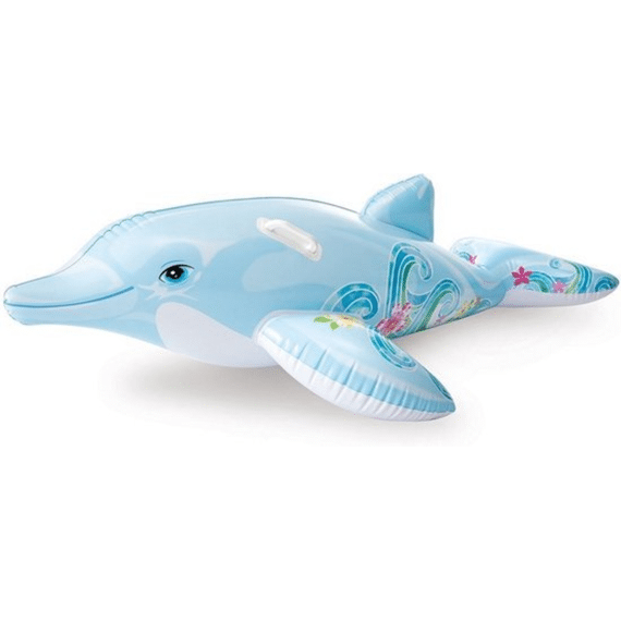 Intex 58535np Dolfijn Ride On 175x66cm Voor Zwembad