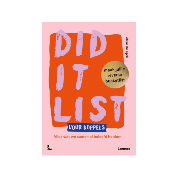 Did It List Voor Koppels - Maak Voor Jullie Reverse Buck