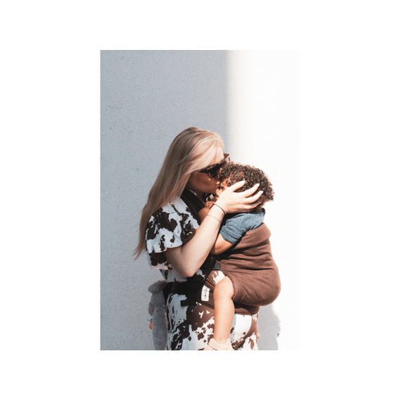 Monkose Heiwa Draagzak Linen Cocoa