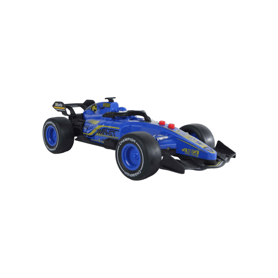 2-play Formula Race Auto Met Frictie, Licht En Geluid 19cm Assortiment Prijs Per Stuk