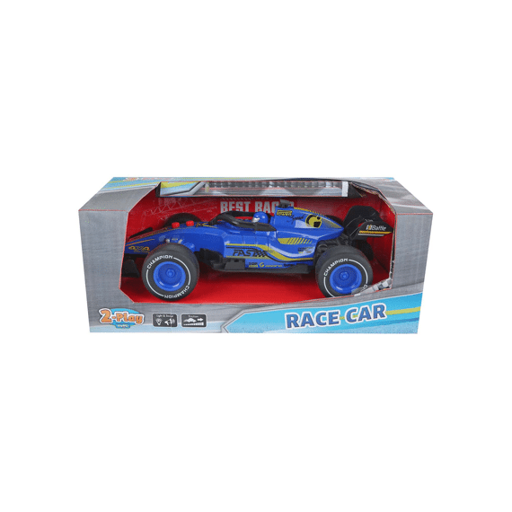 2-play Formula Race Auto Met Frictie, Licht En Geluid 19cm Assortiment Prijs Per Stuk