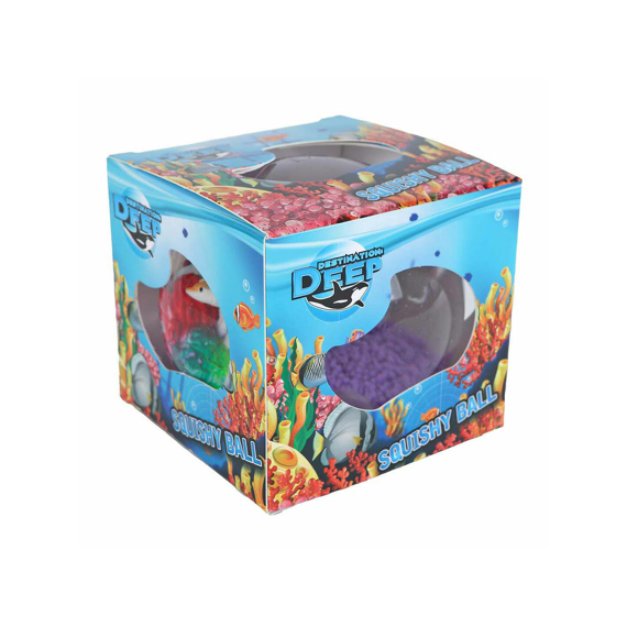 Destination Deep Oceaan Bal Met Zeedieren 9cm Assortiment Prijs Per Stuk