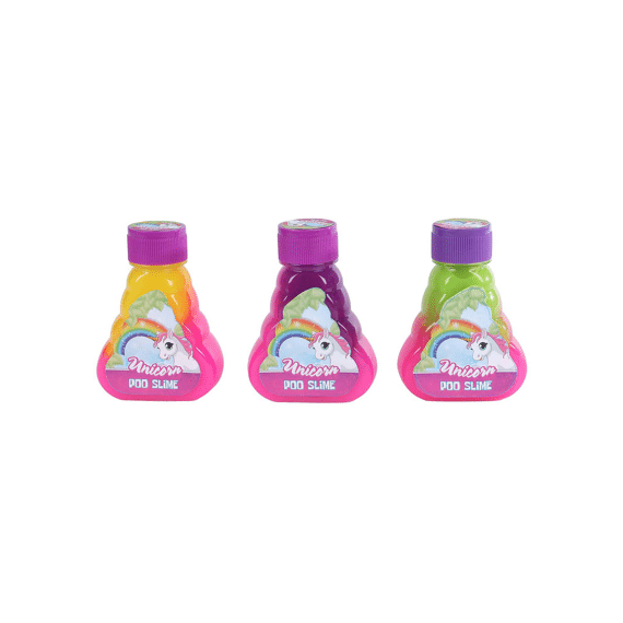 Unicorn Rainbow Poo Slijm 140 Gram 10,5cm Assortiment Prijs Per Stuk