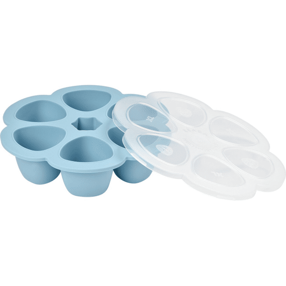 Beaba Multiportions Siliconen 6 X 150ml Windy Blue