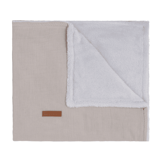 Babys Only Deken Bed Breeze Teddy 100x135 Urban Taupe
