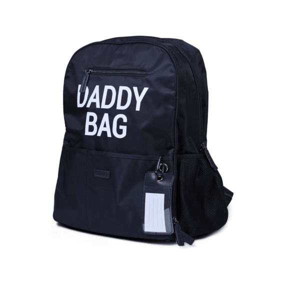 Childhome Daddy Bag Rugzak Black Offwhite