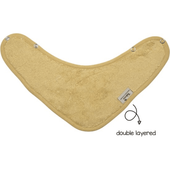 Timboo Bandana Bib Doubled Honey Yellow 541