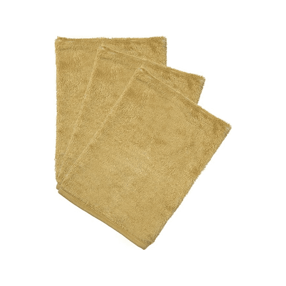 Timboo Washandjes 3-pack Honey Yellow 541