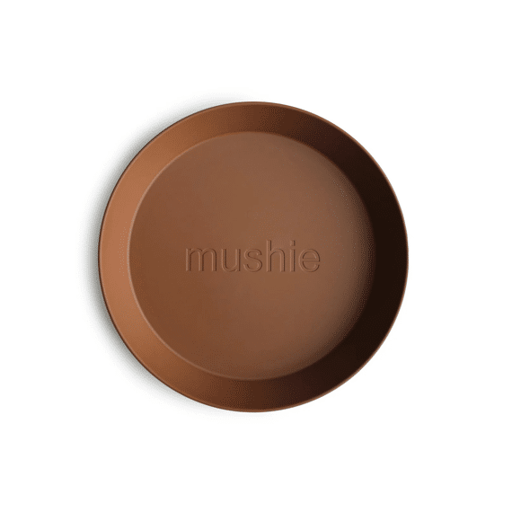 Mushie Plate Rond 2-pack