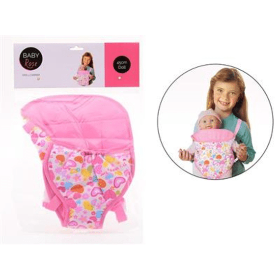 27517 Baby Rose Draagzak Voor Poppen