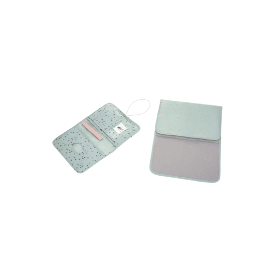 Lassig Changing Pouch Floral Mint
