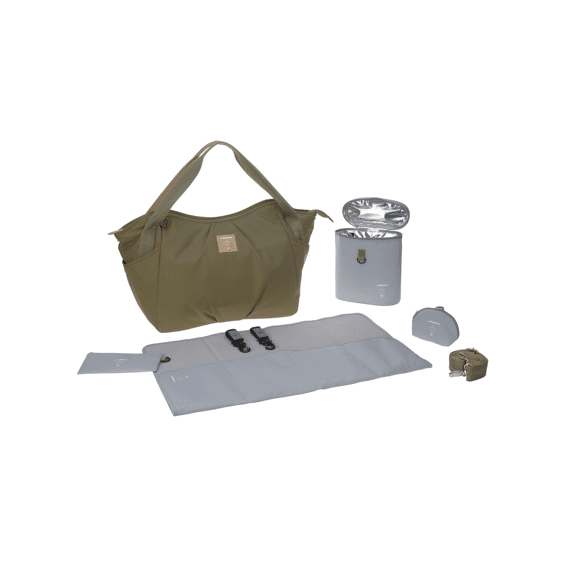 Lassig Green Label Twin Bag Triangle Olive