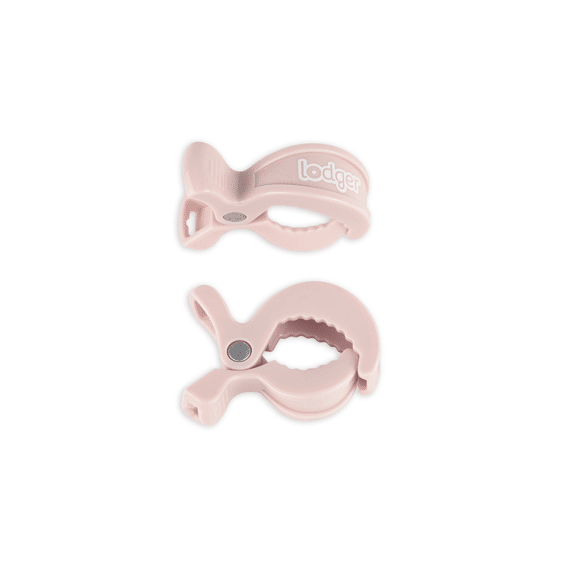 Lodger Swaddle Clip 2pack Blush
