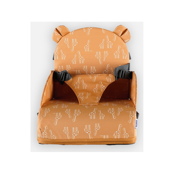 Noukies Mix & Match Stoelverhoger Giraf Oker Aop