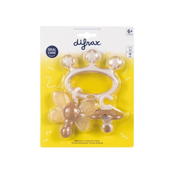 Difrax Bijtjuweel Blossom/brick
