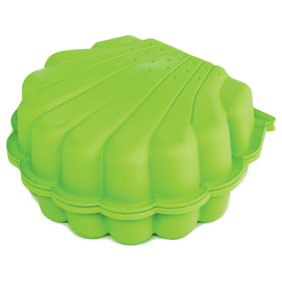 Zandbak Schelp Groen 2-delig Zandbak En Zwembad
