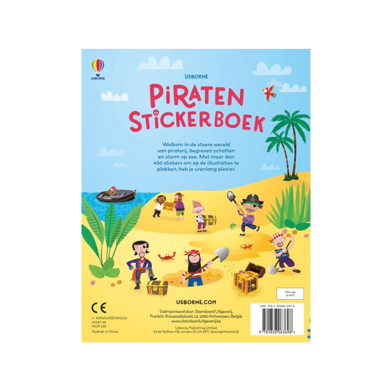 Piraten Stickerboek