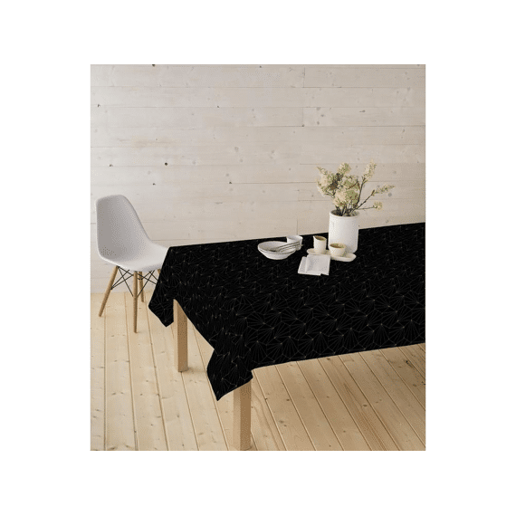 Finesse Luxx Toile Cirée 140 X 10cm Geo Caviar