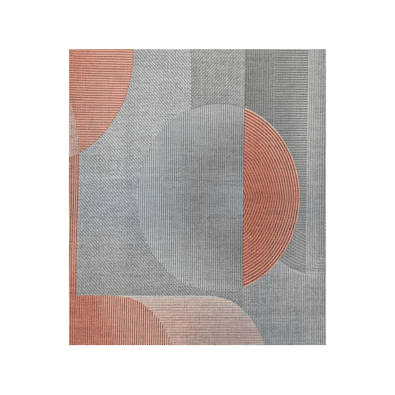 Finesse Uninap Toile Cirée 140 X 10cm Retro Orange