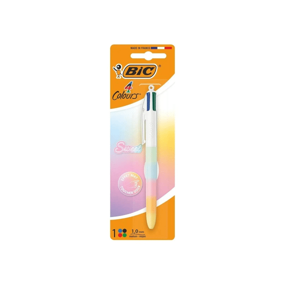 Bic Le Bar 4 Kleurenbalpen Bicolor Vif