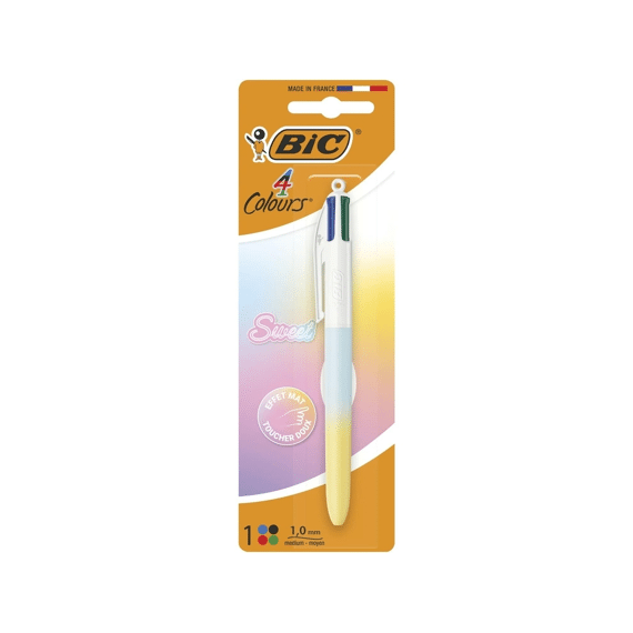 Bic Le Bar 4 Kleurenbalpen Bicolor Vif