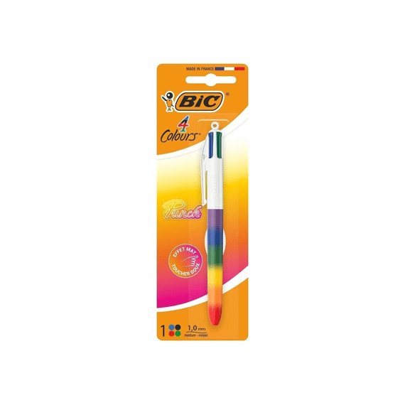 Bic Le Bar 4 Kleurenbalpen Bicolor Pastel