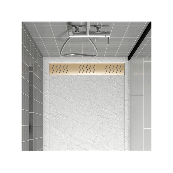 Aurlane Pedra & Pure 2 Gouden Kanaal Rooster Lineaire Breedte 90