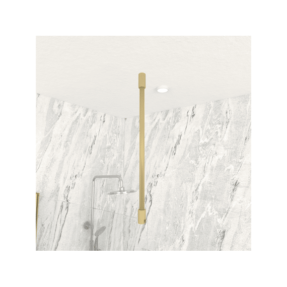 Aurlane Geborsteld Gouden Plafondstang 60cm Hersnijdbaar