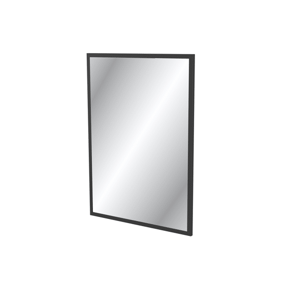 Aurlane Houten Spiegel 50x70cm Met Zwarte Lijst