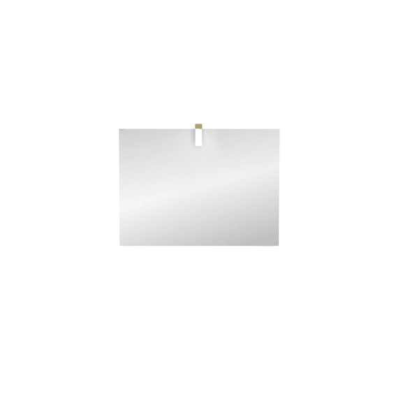 Aurlane Spiegel 55x75cm Met Gouden Led Wandlamp