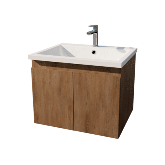 Aurlane Essential 60 Hout / Wastafel Smc