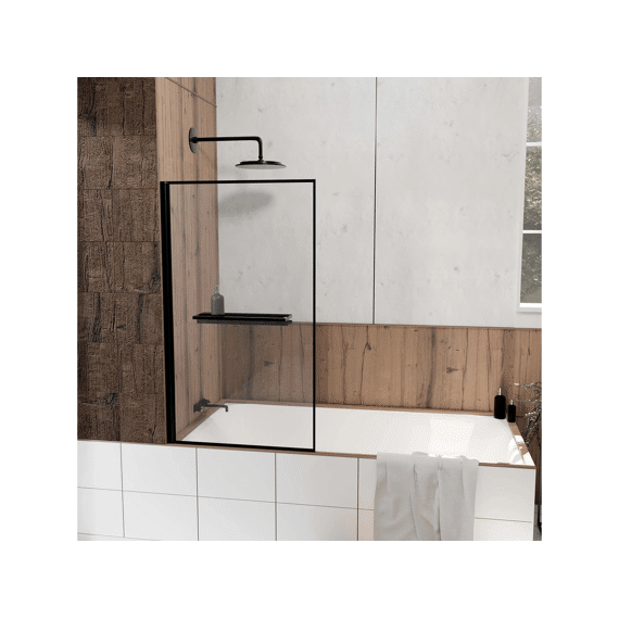 Aurlane Badkuip Wand Dark Edge Plank 140x80