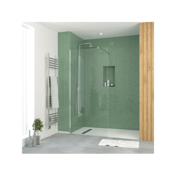 Aurlane Essential 90x195 Chroom