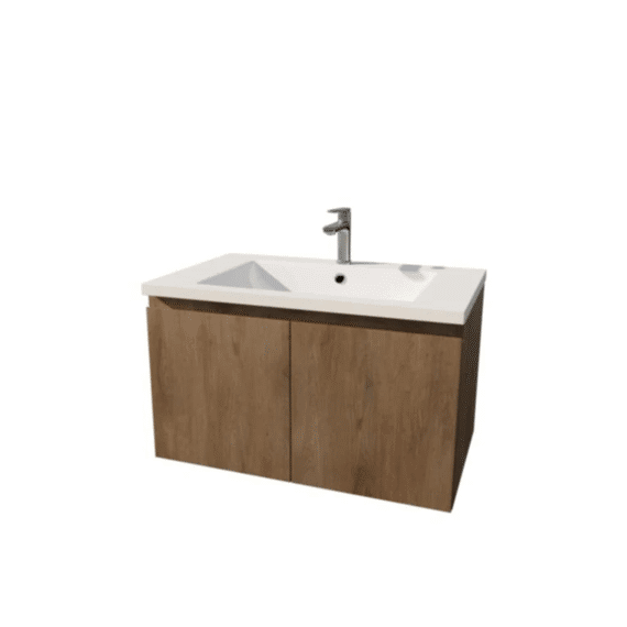 Aurlane Essential 80 Hout / Wastafel Smc