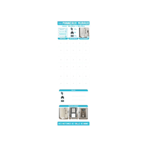 Aurlane  Wandpaneel Display