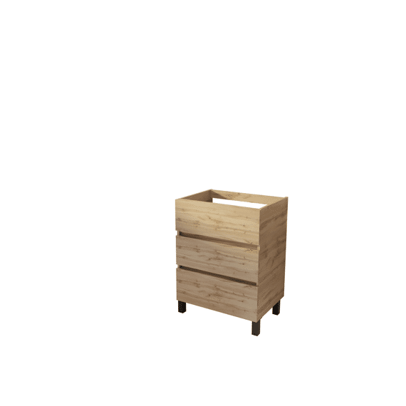 Aurlane Houten Onderkast 50cm 3 Lade