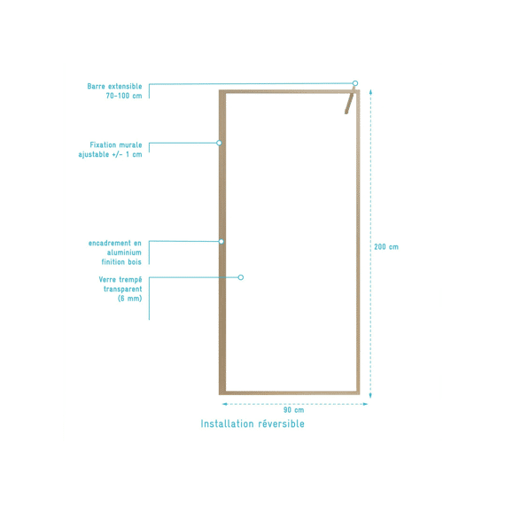 Aurlane Golden Edge Glas Bruin 120