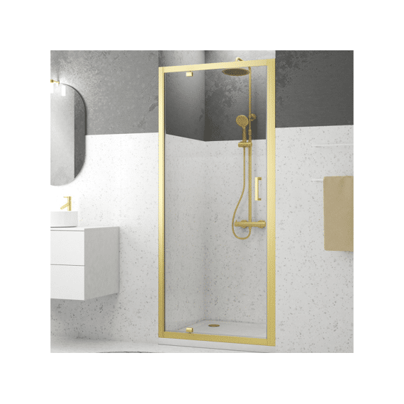 Aurlane Douchegevel Fabriek Gouden Pivot 90x200